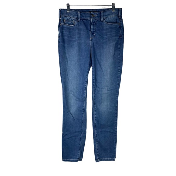 NYDJ Denim - NYDJ Alina Leggings Denim size 10-12 Stretch Medium Wash